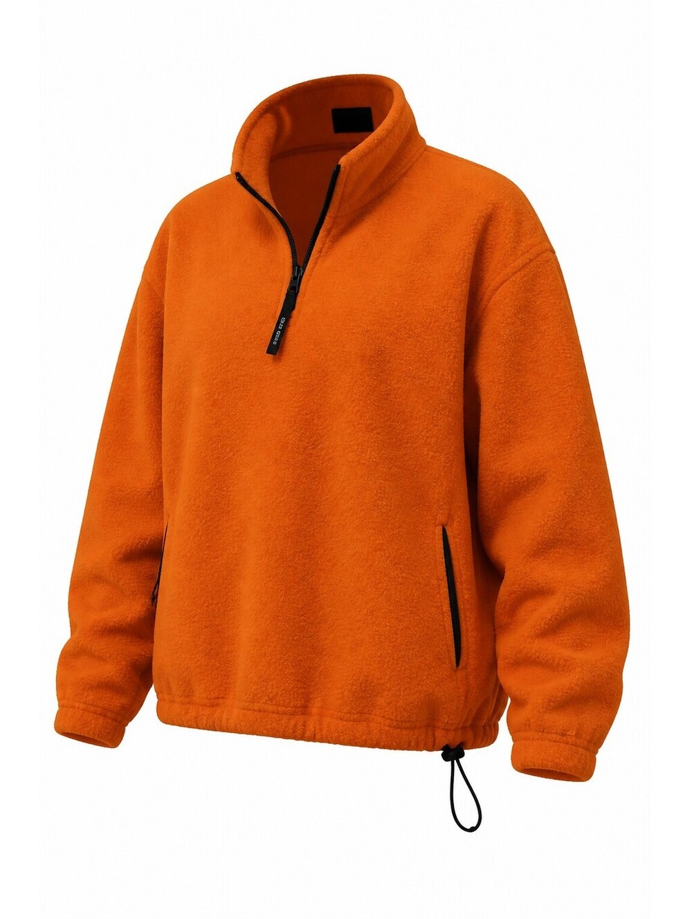 Old Navy Orange Fleece Pullover Jacket Size Small